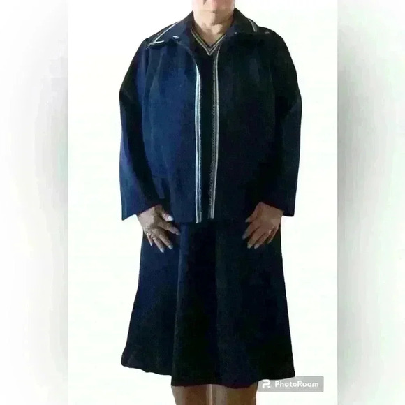 Vintage 1970’s MeeMaw’s Polyester Leisure Suit - Picture 1 of 5